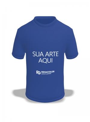 Camiseta Personalizada - Frente Algodão   DTF  Imagem Ilustrativa