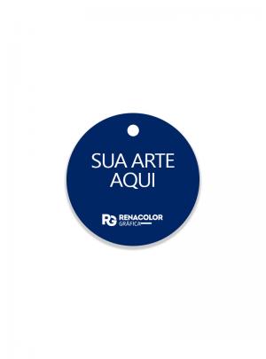 Tag Personalizada - Frente redondo